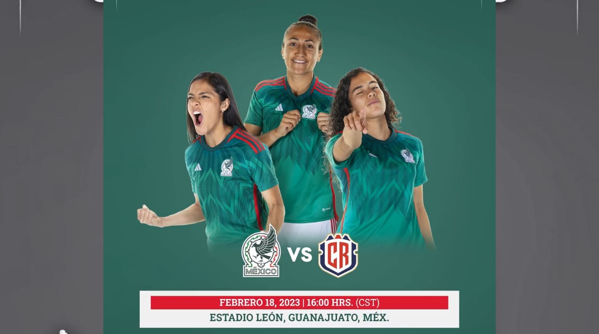 México vs Costa Rica en vivo: Horario y dónde ver hoy el partido de la selección femenil en la Womens Revelations Cup
